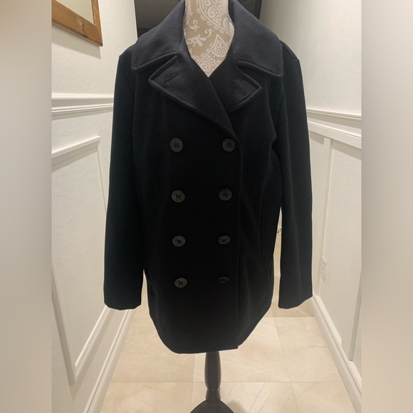 Scott Other - Scott Men's Elegant Black Peacoat